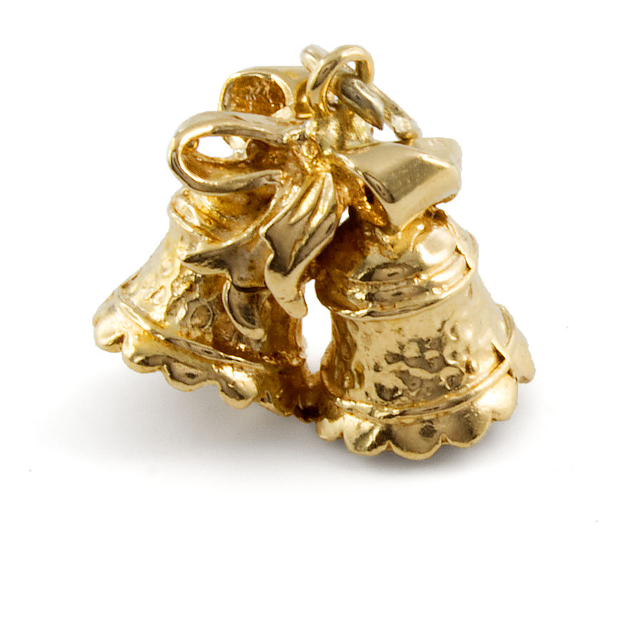 9ct gold 4.5g Bells Charm